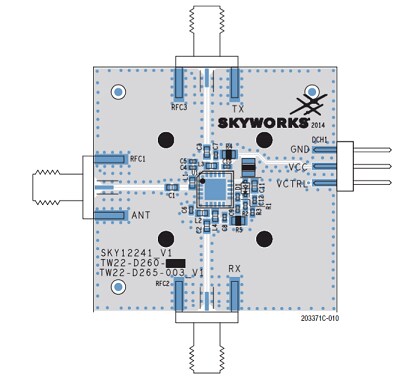 Skyworks Solutions Inc. SKY12242 Evaluation Board
